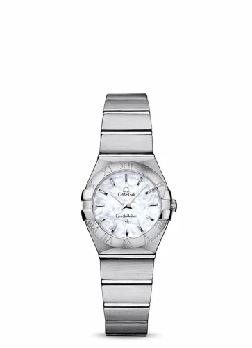 Omega Constellation Quartz 24 Brushed Stainless Steel / MOP 123.10.24.60.05.001 (12310246005001)